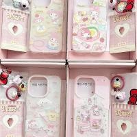 ราคา SAMSUNG Melody Sanrio Graffiti IMDเคสโทรศัพท์สองชั้นสําหรับSamsung A32 A04S A34 A35 A54 A23 A16 A73 A72 A10s A53 A55 A30s M01S A50 A20sกระจายความร้อนและกันฝุ่นS S4RE (41115725807)