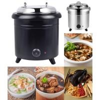 ราคา หม้อตุ๋น13ลิตร สแตนเลสบุฟเฟ่ต์ไฟฟ้าเครื่องทําความร้อนซุปกาต้มน้ําไฟฟ้าซุปอุ่นหม้อต้มซุป (43457597704)