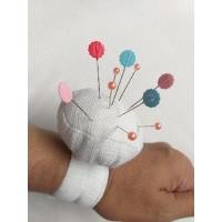 ราคา หมอนเข็มข้อมือ ที่ปักเข็ม ที่ปักเข็มคาดข้อมือ หมอนปักเข็ม หมอนเข็ม ซักได้ (12246207211)