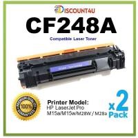 ราคา **Pack2** .. Discount4U ตลับหมึกเลเซอร์ Toner HP CF248A ใช้กับ HP LaserJet Pro M15a/M15w LaserJet Pro M28a/M28w (3818186576)