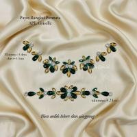 ราคา HIJAU APL Griselle เลื่อมพลอยทองสีเขียว พลอยหรูหรา (53505233328)