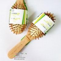 ราคา The Body Shop Oval Bamboo Pin Brush (1333804758)