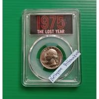 ราคา เหรียญเกรด PCGS Brilliant Uncirculated Clad 1975 Mint Set -Washington Quarter Bicentennial 1976-D (1975) (41207392910)
