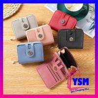 ราคา YSM SMALL WOMENS WALLET FLOWER CLIP MINI FOLDING WALLET KOREAN SMALL CARD WALLET FASHION (24645591065)