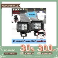 ราคา ไฟตัดหมอก 4D แสงกระจาย18วัตต์ สปอร์ตไลท์ สำหรับ รถยนต์ มอเตอร์ไซค์ บิ๊กไบค์ ออฟโรด พร้อมชุดสาย รีเลย์ สวิตช์ 24V (5514544689)