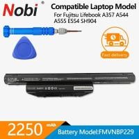 ราคา 10.8V 24WH ใหม่ FMVNBP229แบตเตอรี่แล็ปท็อปสำหรับ Fujitsu Lifebook A357 A544 A555 A744 E752 E741 AH54 SH904 (27254301879)