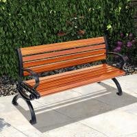 ราคา ม้านั่งกลางแจ้งพนักพิงเก้าอี้ที่นั่งม้านั่งเหล็กม้านั่งพักผ่อนสาธารณะหล่ออลูมิเนียมเก้าอี้สวนลาน CXSR (56253417394)