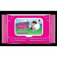ราคา BABY WIPES ผ้าทำความสะอาดผิว ซีเคียว อิซิบัง (200*150 มม ) 80แผ่น (6559664173)