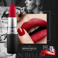 ราคา ฟิกเกอร์ ลิปสติก M.A.C Lipstick Retro Matte ลิป Mac #707 สี Ruby Woo (27006703620)