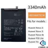 ราคา แบตเตอรี่ทดแทน HB356687ECW สําหรับ Huawei Nova 3i Nova 2i Nova 2plus Nova 4e 7x Mate 10 Lite P30 Lite 3340mAh (54202051728)