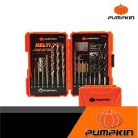 ราคา PUMPKIN พัมคิน - ชุดดอกสว่านอเนกประสงค์ เจาะ สแตนเลส ปูน ไม้ 16ดอก/ชุด รุ่น PTT-MD/16M (มิล) (13912826420)