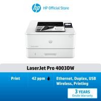 ราคา HP Printers LaserJet Pro 4003DW | Black & white Printer | Duplex | A4 | Print| Wireless | Mobile ePrint |3 Yrs (23617443238)