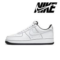 ราคา obt ,Nike Air Force 1 Stitching รองเท้าผ้าใบหุ้มข้อต่ำสีดำและสีขาว (29757817171)