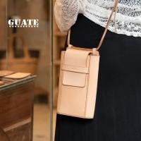 ราคา GUATE กระเป๋าหนังแท้ รุ่น TRIP ใบเล็กคล่องตัว ใส่โทรศัพท์และกระเป๋าสตางค์ใบยาวได้ หรืออื่นๆตามต้องการ หนังฝอกฝาด (18930666197)