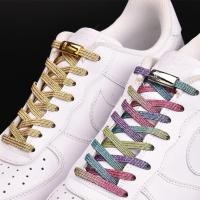 ราคา เชือกรองเท้าผู้หญิง ไม่ผูก เชือกยางยืด เชือกหลากสี (40016464096)