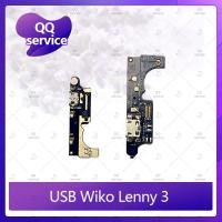 ราคา USB Wiko Lenny 3/lenny3 อะไหล่สายแพรตูดชาร์จ แพรก้นชาร์จ Charging Connector Port Flex Cable（ได้1ชิ้นค่ะ) QQ service (3620369425)