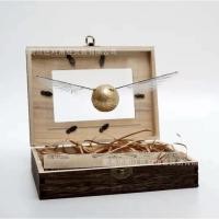 ราคา พร้อมส่ง ลูกโกลเด้นสนิช ขยับปีกได้ พร้อมกล่องไม้สวยงาม Golden snitch Harry Potter (25345607817)