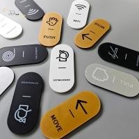 ราคา Jiu ป้ายอะคริลิคสีดําสําหรับโรงแรมโฮมสเตย์อพาร์ทเมนท์สํานักงานไม่สูบบุหรี่อุปกรณ์ดับเพลิง WiFi Warm Reminder (50505411309)