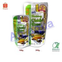 ราคา Hikari Sinking Cichlid Excel (100g,342g) อาหารปลาหมอสี-สูตรสำหรับปลากินพืช (2052117307)