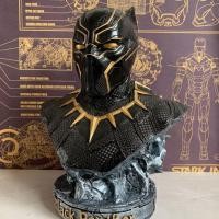 ราคา อนิเมชั่นอนิเมชั่นรูปแอนิเมชั่น Iron Man Black Panther GK Resin Bust Tendy Toy Gift Model Ornament (40310328138)