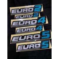 ราคา EURO 2/4/5 สติ๊กเกอร์ตัดโลโก้นูน ขนาด 20 x 4.5 CM & 15 x 3.5 CM สติ๊กเกอร์นูนสัญลักษณ์แบบยืดหยุ่น (53652932524)