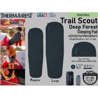 ราคา Thermarest Trail Scout Sleeping Pad Deep Forest WL#แผ่นรองนอนพองลมเอง เก็บเล็กน้ำหนักเบา หนา 2.5 ซม. (2982630434)