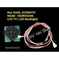 ราคา ปุ่มกดหลัก อะโคนาติก, LCD TV Key-Swith, ACONATIC Model : 55UR542AN, LCD TV ( LED Backlight) (28414426225)