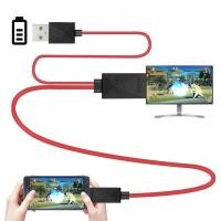 ราคา อะแดปเตอร์สายเคเบิลทีวี Micro USB เป็น HDMI กระจก HD 1080P OTG สายชาร์จสําหรับ Samsung Galaxy Note Pro แท็บเล็ตอุปกรณ์ Android (43023290976)