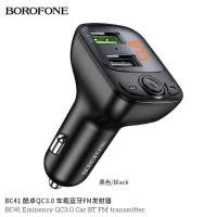 ราคา Borofone BC41 Car Bluetooth FM Transmitter อุปกรณ์เชื่อมต่อสัญญาบลูทูธในรถยนต์ (16907357217)