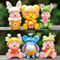 ราคา พร้อมส่ง สุ่มโมเดลฟิกเกอร์ PVC Disney Pooh หมีพูห์และผ่องเพื่อน คละแบบ 1 ตัว (25928478695)