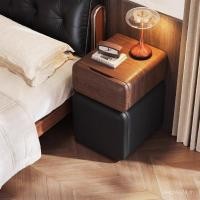 ราคา ห้องนอนโต๊ะข้างเตียงในครัวเรือนขนาดเล็กไม้เนื้อแข็งโบราณชั้นวางขายดีแคบ2026การจัดเก็บตู้พิเศษโต๊ะข้างเตียง ยู36ย (46255269616)