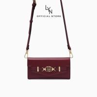 ราคา LYN - Madison Infinite Long Wallet On Chain กระเป๋าสตางค์ยาวสะพายโซ่ (L25FWWA025) (47301907944)