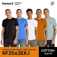 ราคา Timberland Men's Dunstan River Jersey Crew Tee Slim T-Shirt เสื้อยืด (RF25A2EKJ) (43167133768)
