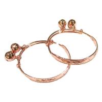 ราคา TANITTgems กำไลข้อเท้าเด็กกระพรวนคู่นากลายมังกร รุ่น TNBG192 - Rose Gold#1331 (453237415)