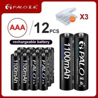 ราคา 4-24 ชิ้น PALO 1.2v NIMH 3A 1100MAH แบตเตอรี่ AAA แบบชาร์จได้ แบตเตอรี่ aaa ni-mh แบตเตอรี่ชาร์จ (42461863006)