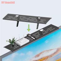 ราคา ชั้นวางของบนทีวี ไม่ต้องติดกาวและเจาะรู ชั้นวางกล่องTVชั้นวางของบนTV ชั้นวางติดหลังจอทีวี (44071246165)