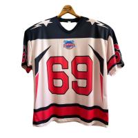 ราคา เสื้อรักบี้ เสื้อฮิปฮอป อก48 ไหล่23 ยาว27.5 ของใหม่มือหนึ่ง ไม่มีป้ายห้อย (M79) (44703472094)