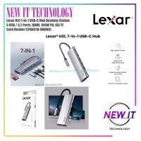 ราคา Lexar H31 7-in-1 USB-C Hub Docking Station 3 พอร์ต USB / 3.2, HDMI, 100W PD, SD/TF Card Reader (LPAH31N-RNHNG) (55452269285)