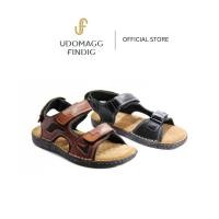 ราคา Udomagg&Findig อุดมเอก ฟินดิจ รองเท้าหนังแท้ผู้ชาย แบบสวมรัดส้น รหัส MT617 (25100230464)