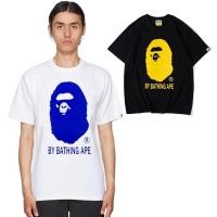 ราคา TLC Premium 1:1 AAPE A Bathing APE BAPE โลโก้คลาสสิกการพิมพ์แฟชั่น Tshirt ผู้ชายผู้หญิง (28340113018)