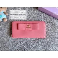 ราคา กระเป๋าตังใบยาวหน้าโบว์ หนังแท้ แบรนด์Ponypony (3249745060)