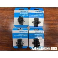 ราคา ฝักเบรคพร้อมผ้าเบรคเสือหมอบ Shimano Road แบบริมเบรค Dura-Ace, Ultegra, 105 , Tiagra , Sora (25886760542)