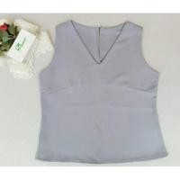 ราคา เสื้อคอวี ผ้าฮานาโกะ มีสีเทา (507474224)