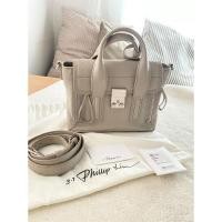 ราคา กระเป๋า Phillip lim 3.1 Pashi mini สี Feather มือสอง สภาพดีมาก ของแท้ 100 % (Lock ใหม่) (27668410540)
