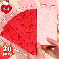 ราคา 5-20ชิ้นการ์ตูนคิตตี้แมวปั๊มร้อนซองจดหมายสีแดง,นํามาใช้ใหม่เป็นมิตรกับสิ่งแวดล้อมกระเป๋าเงินสําหรับตรุษจีนวันเกิดของขวัญวันวา (41476951111)