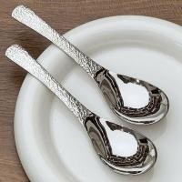 ราคา 316 ช้อนสแตนเลสหนาพิเศษด้ามยาวผู้ใหญ่หนาลึกน่ารักครัวเรือนช้อนซุปเด็กดื่มซุปกินช้อน20251113 (46351283501)