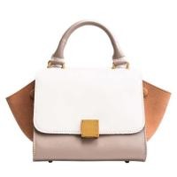ราคา ส่งฟรี Trapeze bag for women สไตล์ Celine พร้อมส่ง สินค้านำเข้า (1106252557)