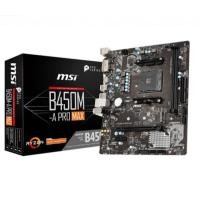 ราคา MAINBOARD (เมนบอร์ด) AM4 MSI B450M-A PRO MAX (สินค้าใหม่ กล่องชำรุด ประกัน 3 ปี) (43218381748)