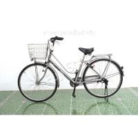 ราคา จักรยานแม่บ้านญี่ปุ่น - ล้อ 26 นิ้ว - มีเกียร์ - สีเทา [จักรยานมือสอง] (28803441064)