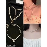 ราคา ของแท้ CHANEL 23 สร้อยคอมุกใหม่ Choker (26573336434)